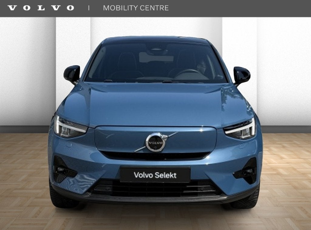 Volvo C40 Ultimate 69 kWh | 360° Camera | Harman Kardon |, Dealer onderhouden, Gebruikt, Met garantie (alle), Blauw