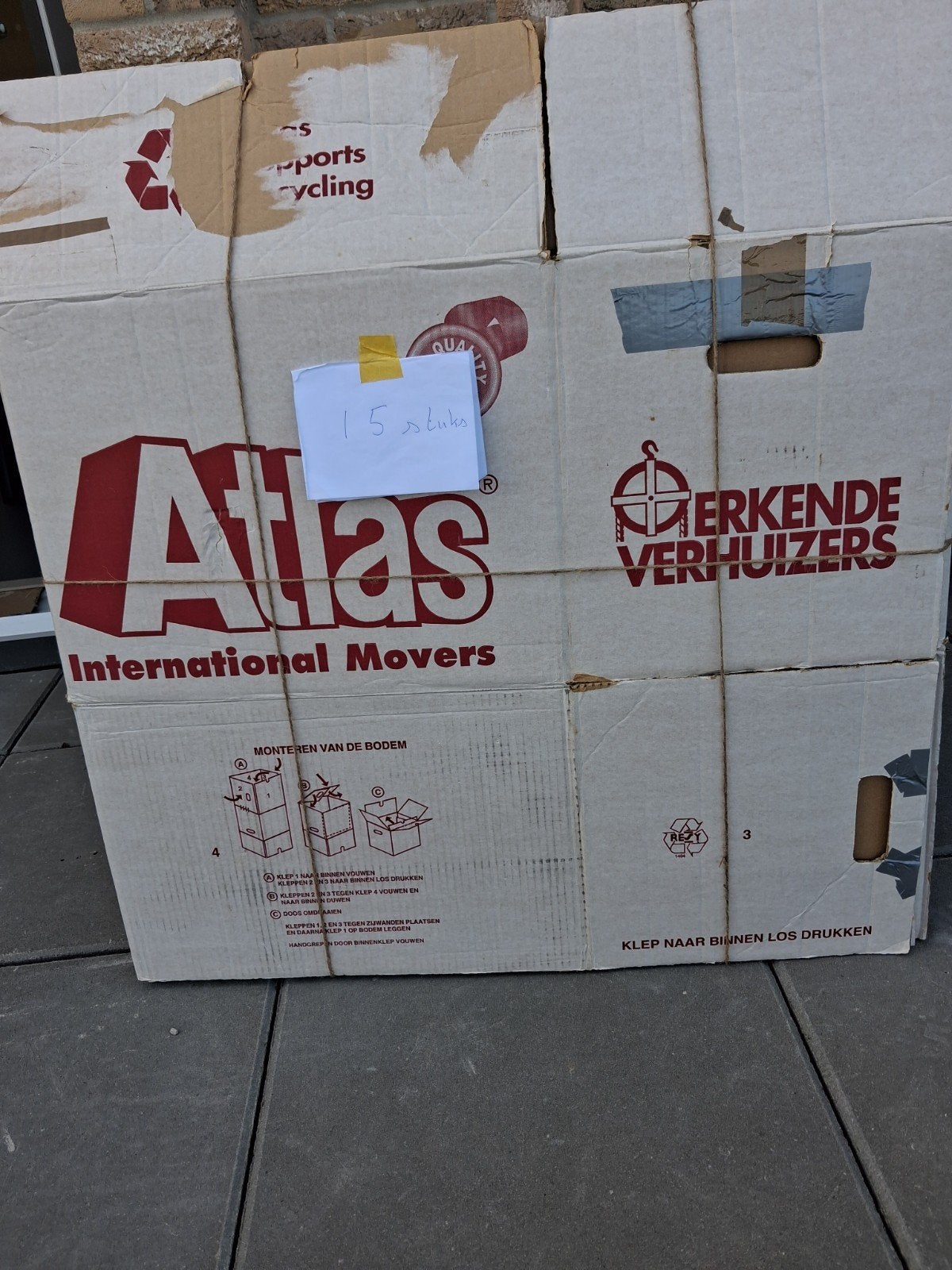 Verhuisdozen, Ophalen, Doos, 40 tot 60 cm, 50 tot 75 cm