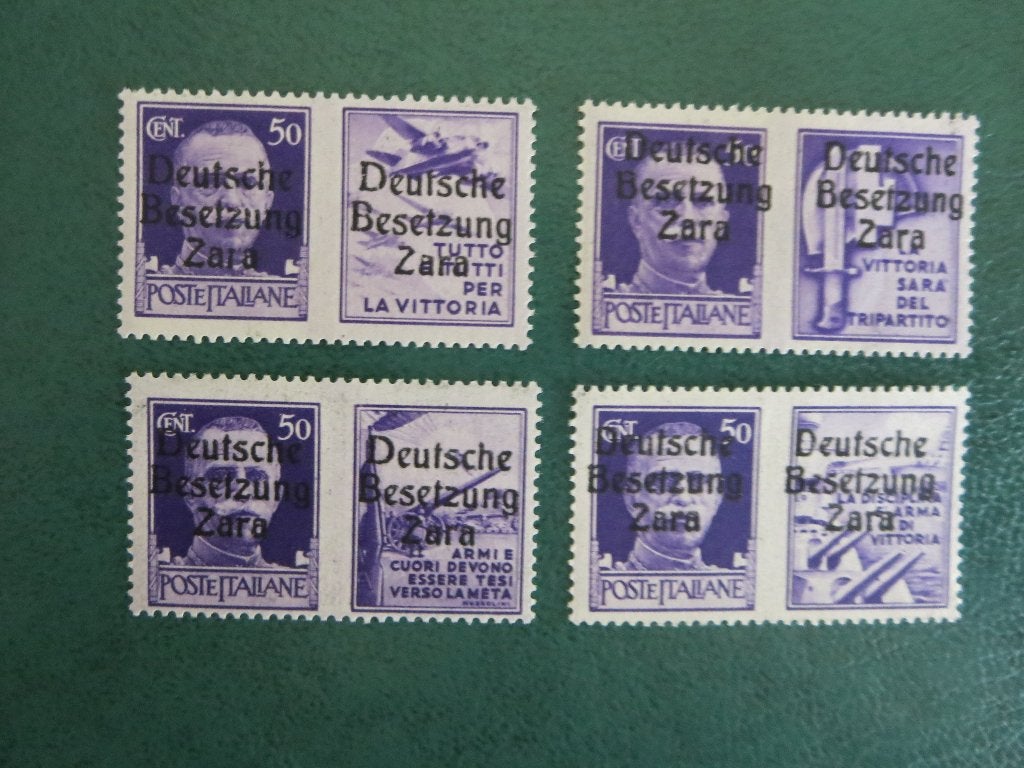 Duitse Rijk  Bezetting 1939 - 1945  Zara Italie, Ophalen of Verzenden, Duitse Keizerrijk, Postfris