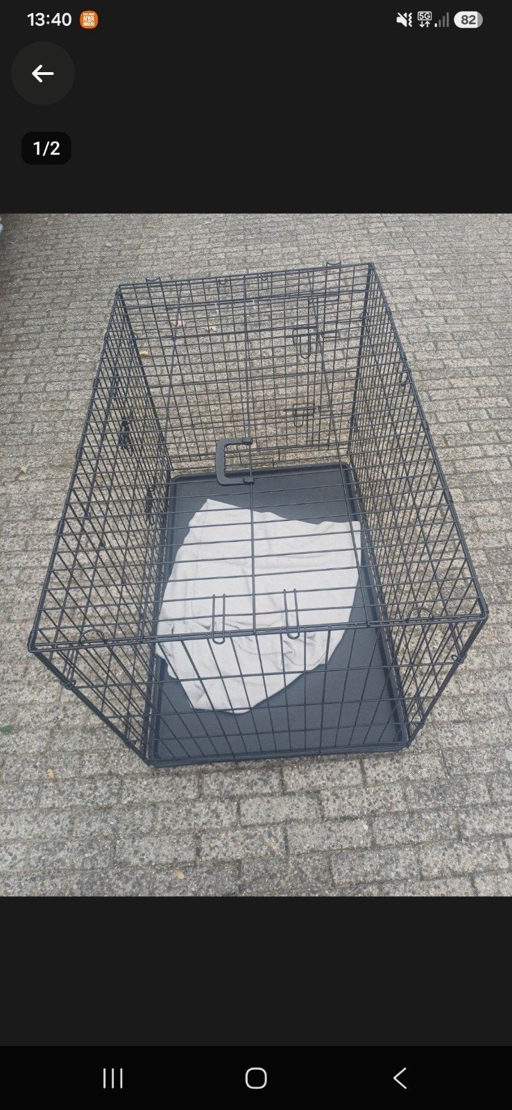 Hondenbench 50 x 70 x 50, Dieren en Toebehoren, Ophalen, Zo goed als nieuw