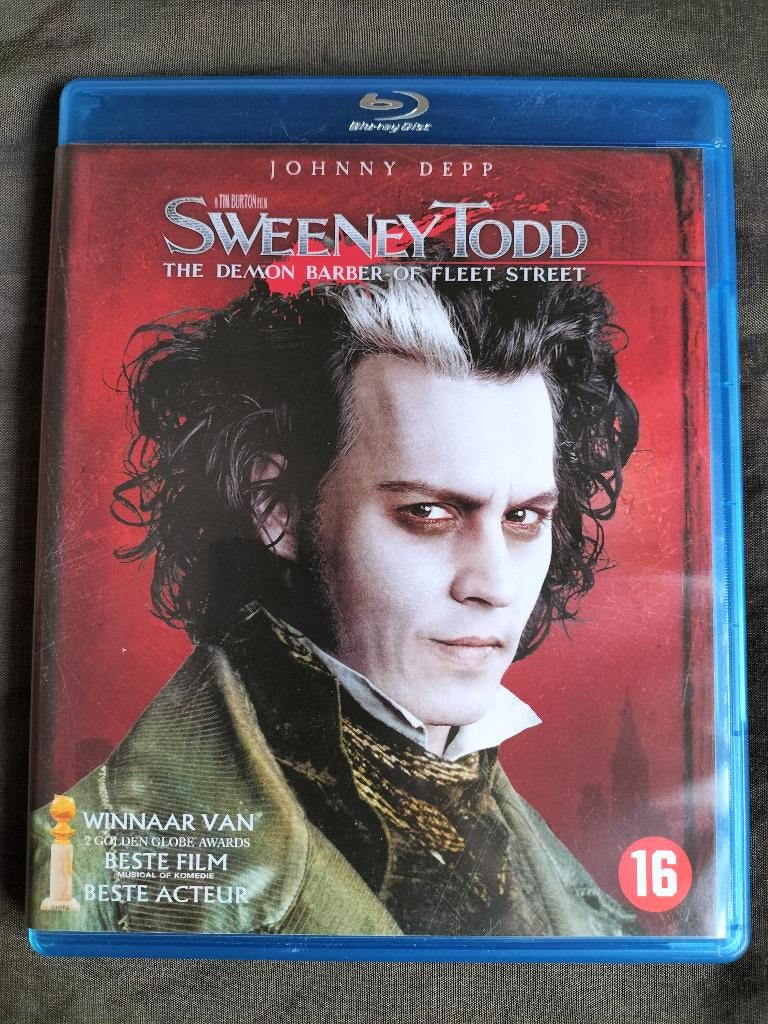 Sweeney Todd - The Demon Barber Of Fleet Street (Blu-ray), Ophalen of Verzenden, Zo goed als nieuw, Horror