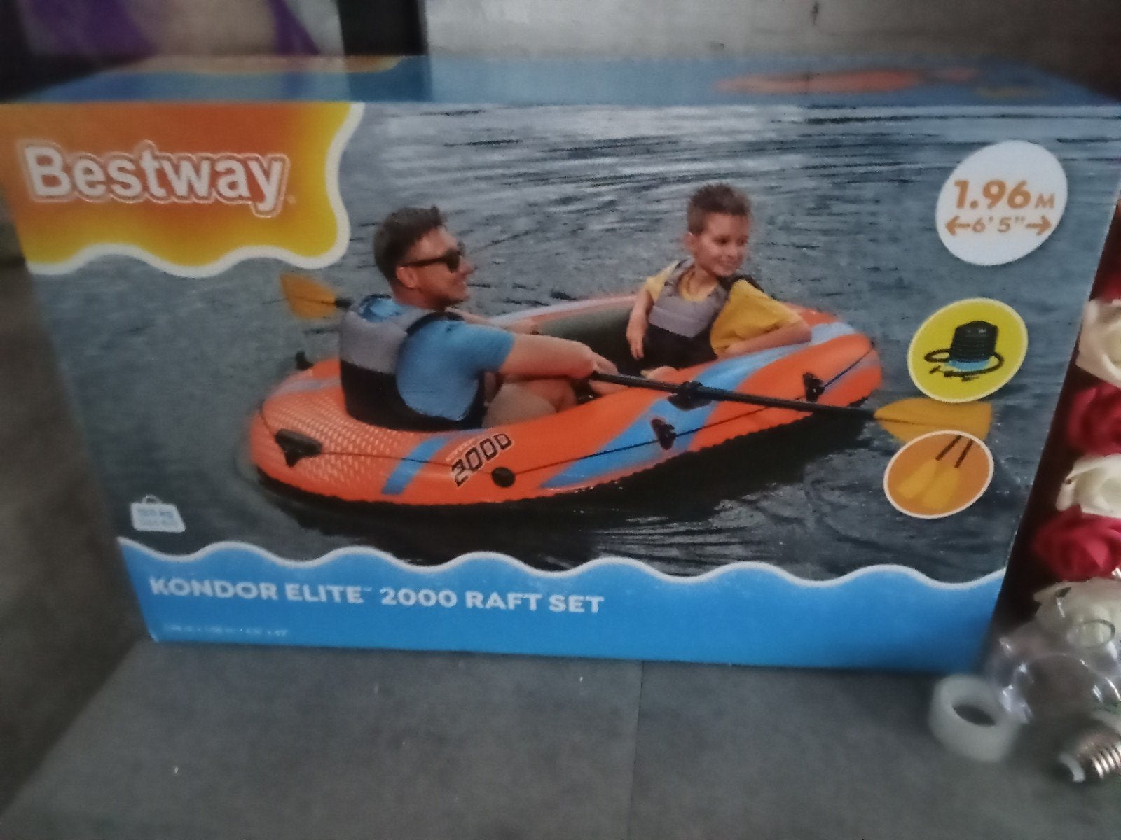 te koop roeiboot nog nw in de verpakking, Ophalen, Nieuw