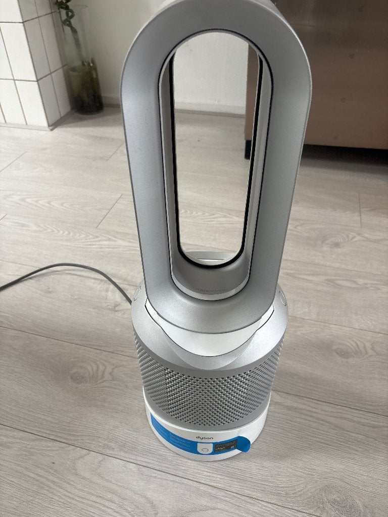 Dyson HP02 Pure Hot+Cool, Witgoed en Apparatuur, Ventilatoren, Ophalen of Verzenden, Ventilator met afstandsbediening, Gebruikt