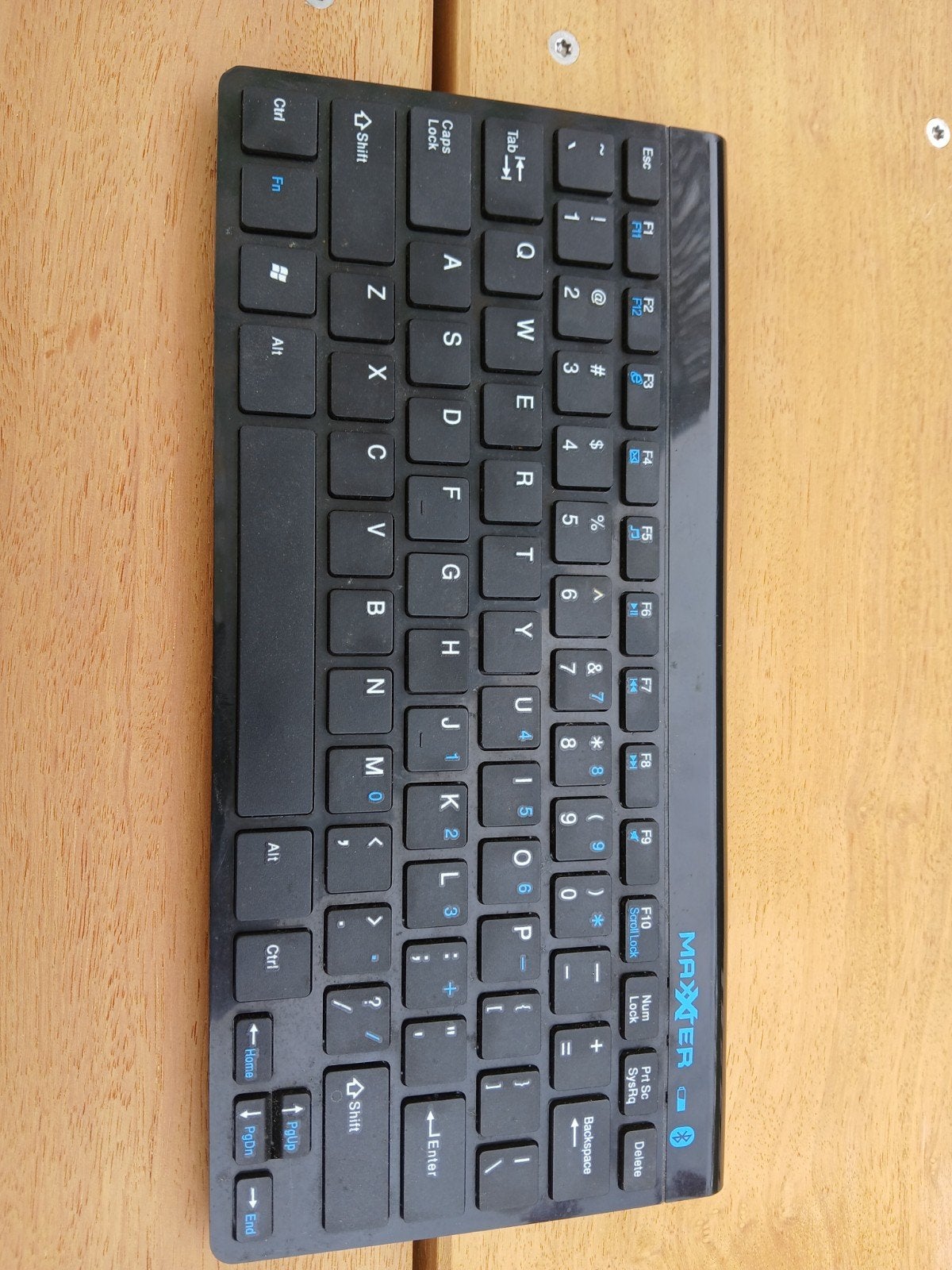 Draadloos Bluetooth Toetsenbord voor Tablet/Telefoon, Ophalen of Verzenden, Zo goed als nieuw, Draadloos, Qwerty
