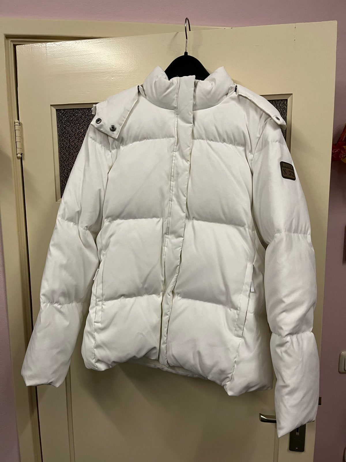Nieuwe Dames Dons Winterjas - Maat XL, Ophalen of Verzenden, Nieuw, Maat 46/48 (XL) of groter, Wit