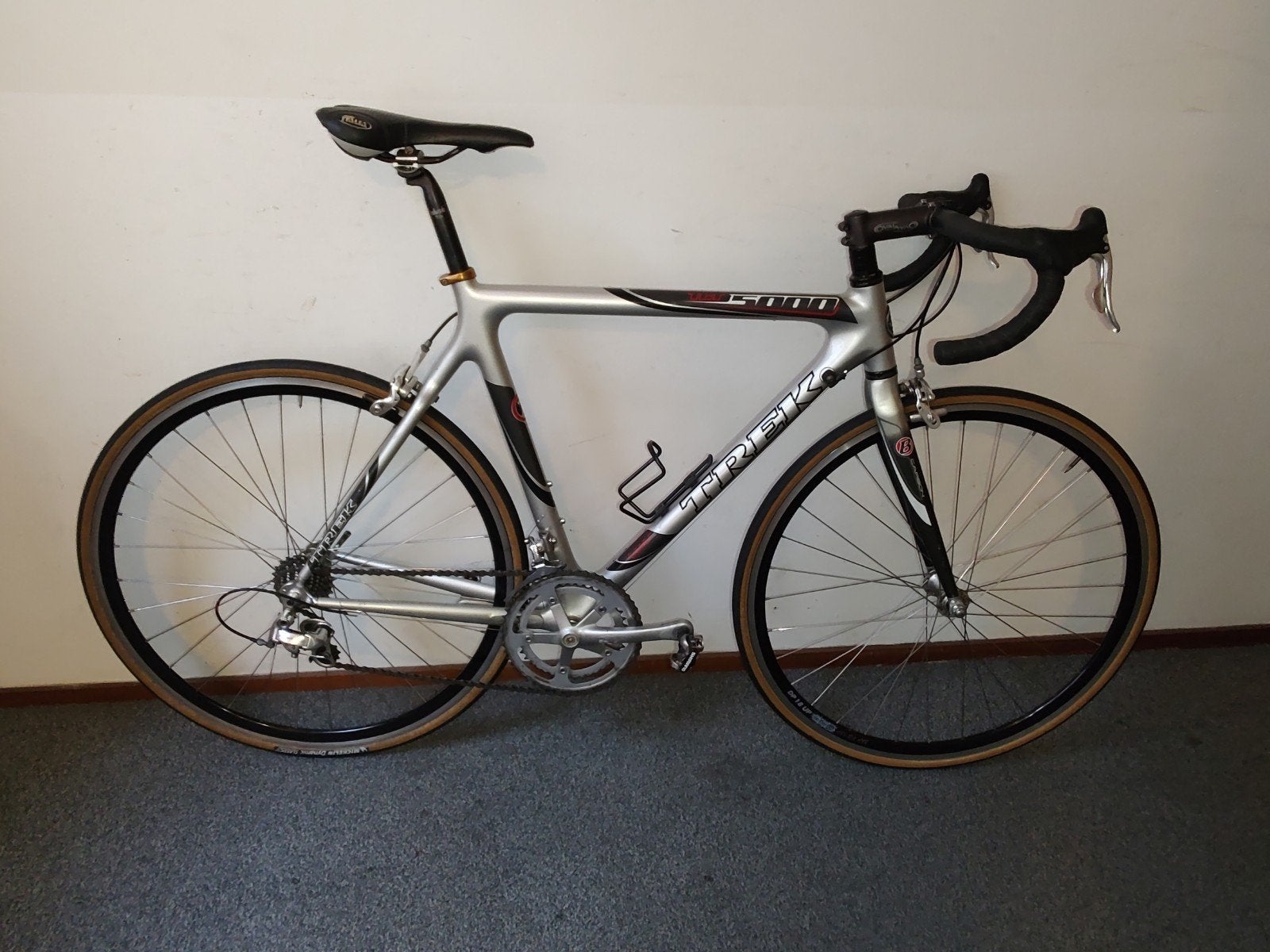 Mooie full carbon Trek racefiets, Campagnolo,Cinelli,Bianchi, Carbon, Zo goed als nieuw, Meer dan 20 versnellingen, 53 tot 57 cm