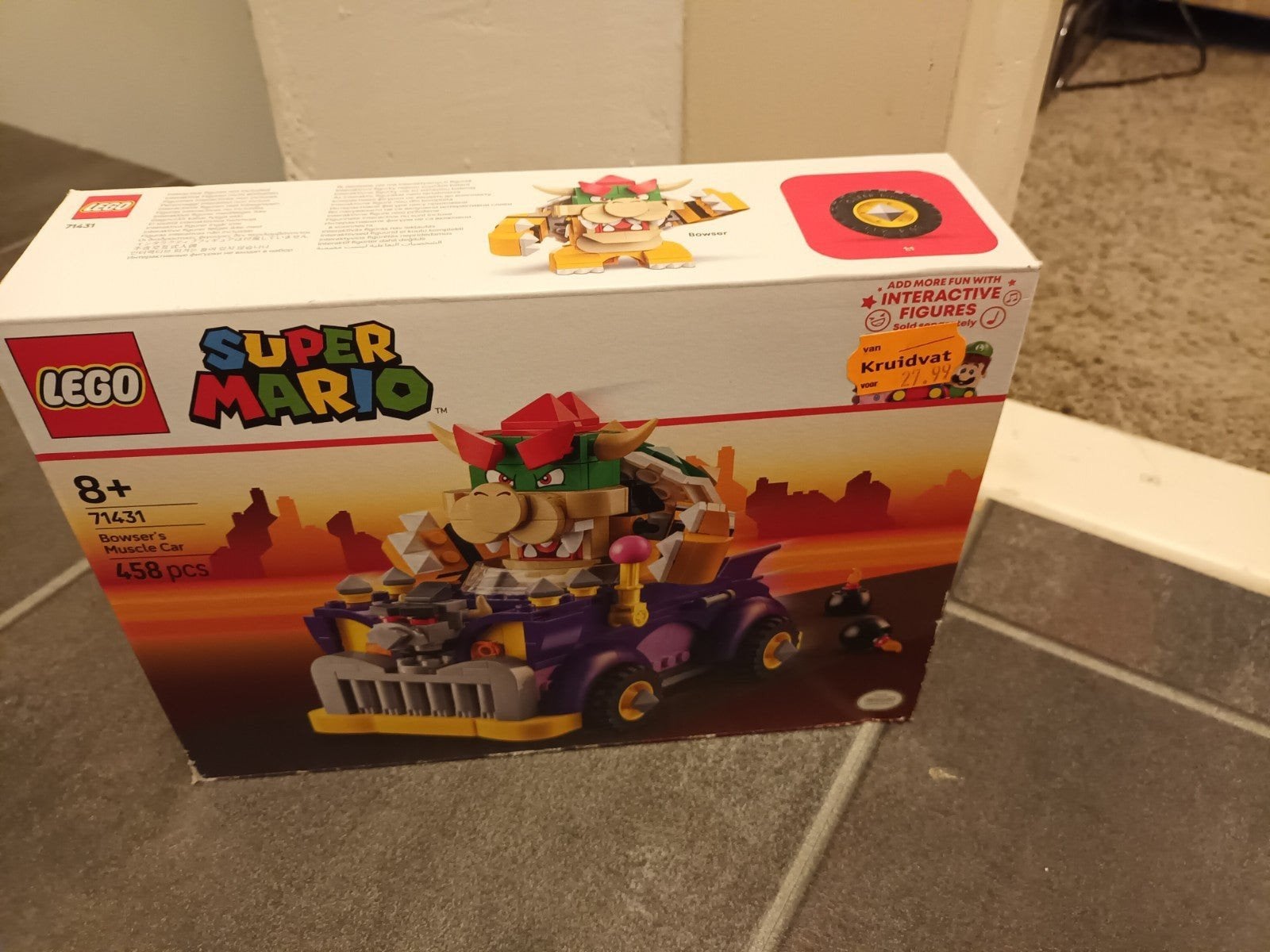 Lego Super Mario bowser 71431, Ophalen, Minder dan 500 stukjes, Nieuw