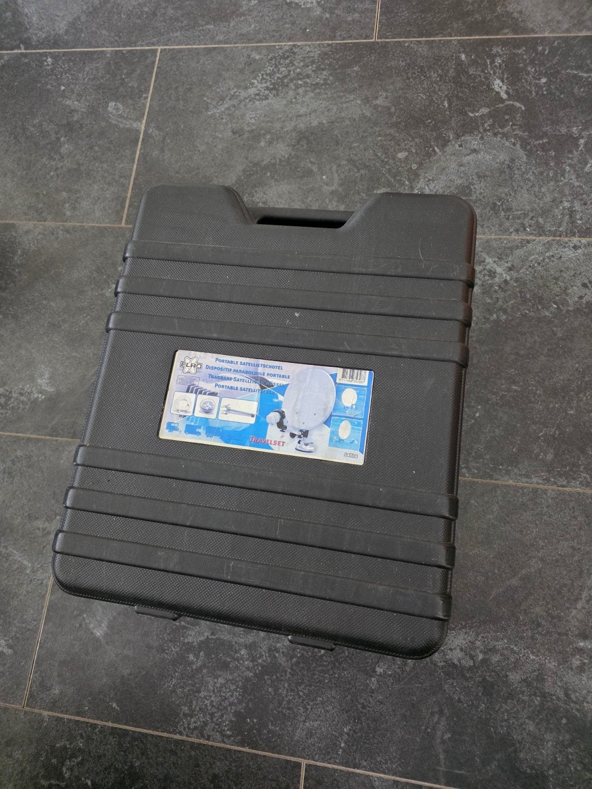 Draagbare Satellietschotel Travelset, Audio, Tv en Foto, Schotelantennes, Ophalen of Verzenden, Gebruikt, (Schotel)antenne, Overige merken