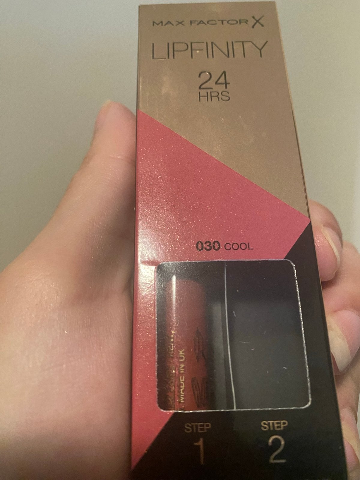 Max Factor Lipfinity 24 HRS - 030 Cool (zonder topcoat), Lippen, Nieuw, Ophalen of Verzenden, Make-up