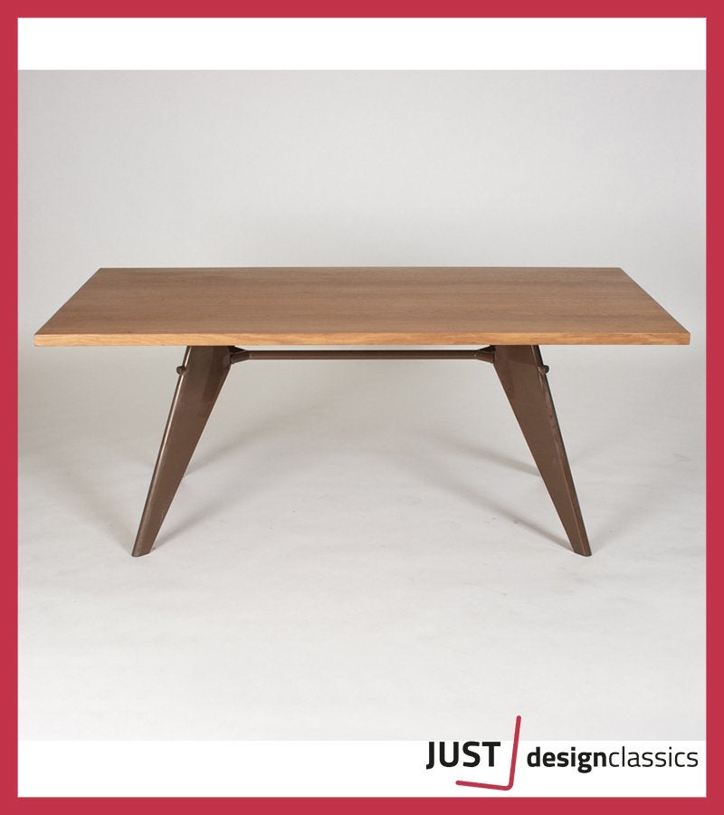 Vitra Pouvre EM Table Massief Eiken H 740  x W 900 x L 1800, Huis en Inrichting, Tafels | Eettafels, Niet ingevuld, Niet ingevuld