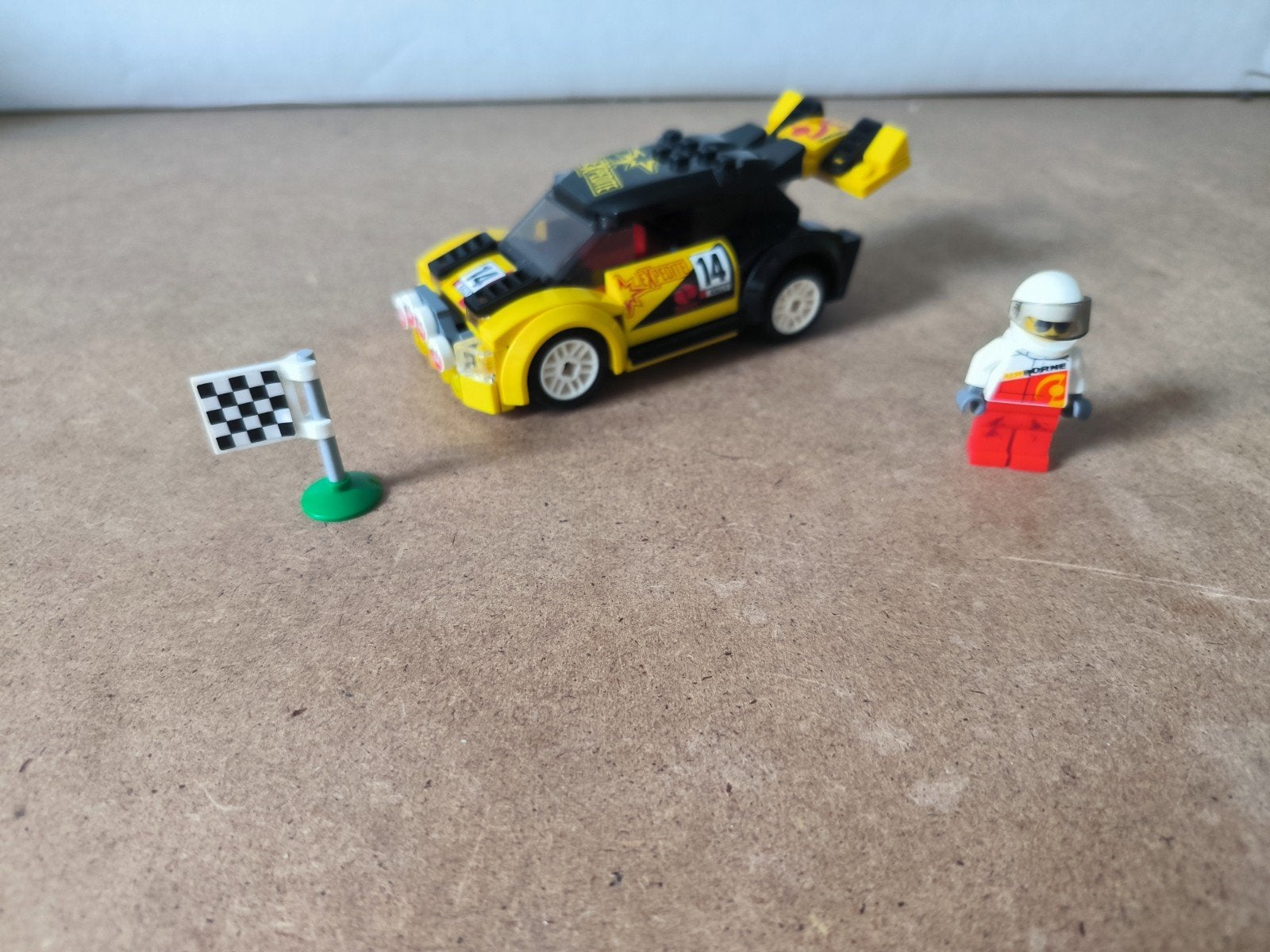 Lego City 60113 rally Car, Ophalen of Verzenden, Gebruikt