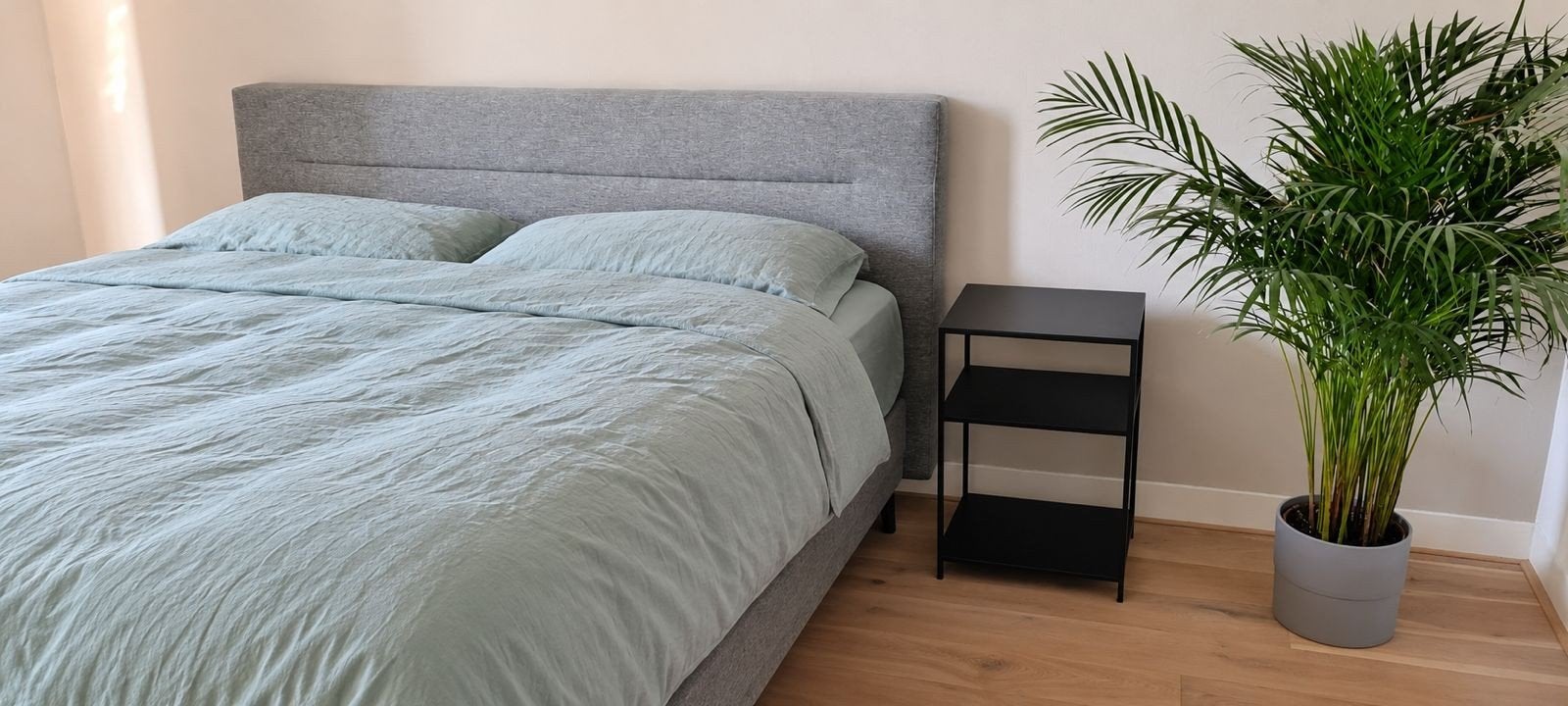 Avek Fier Line boxspring 180x210 elektrisch verstelbaar, Ophalen, Verstelbaar, 210 cm, Tweepersoons