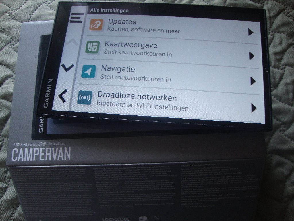Garmin CamperVan 6.95 Navigatie, Europa 2027, Verzenden