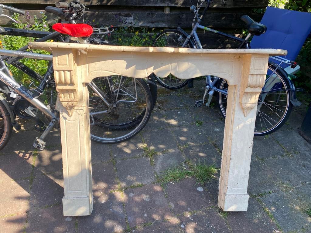 Houten schouw, Ophalen, Gebruikt, Hout