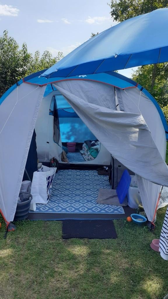 koepeltent, Caravans en Kamperen, Ophalen, Zo goed als nieuw, Tot en met 4