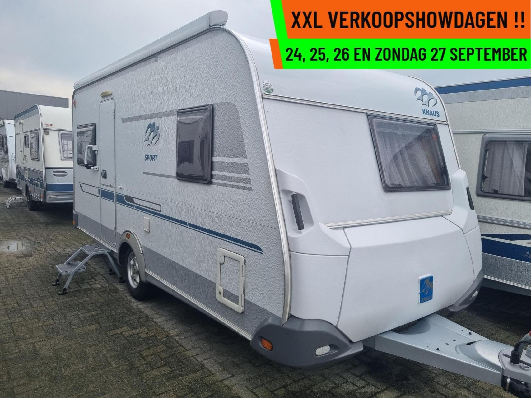 Knaus sport - XXL VERKOOPSHOW 24,25,26 & 27 SEPT. 10-17 UUR, Rondzit, Bedrijf, 6 tot 7 meter, Knaus