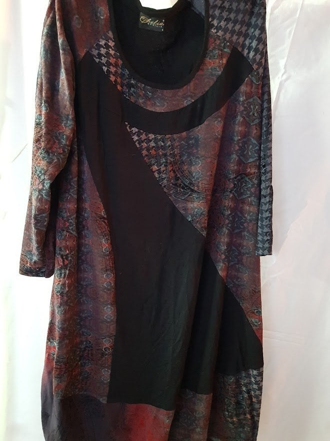 Ophilia jurk maat 50, Kleding | Dames, Grote Maten, Overige kleuren, Verzenden, Jurk, Zo goed als nieuw