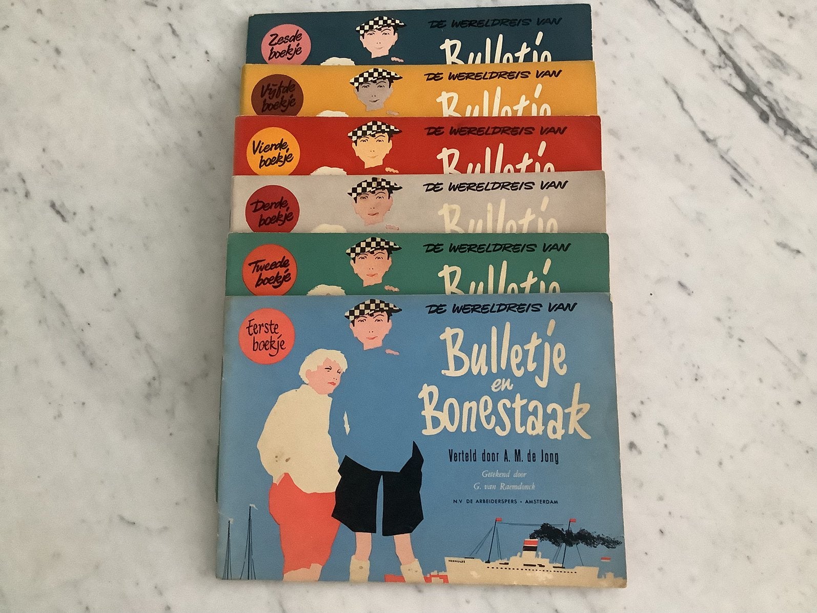 De wereldreis van Bulletje en Bonenstaak, Boeken, Ophalen, Gelezen, Verhalen