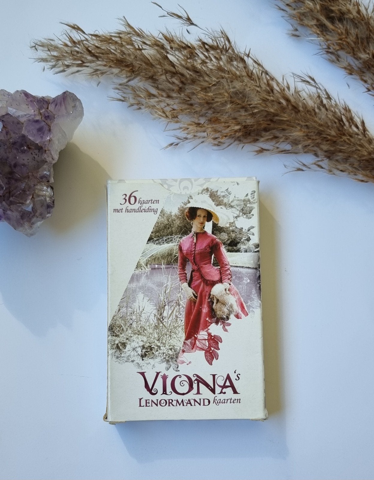 V. ielegems - Viona's Lenormandkaarten, Tarot of Kaarten leggen, Overige typen, Ophalen of Verzenden, Zo goed als nieuw