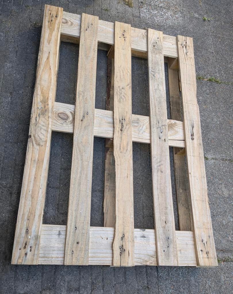 Pallet, Doe-het-zelf en Verbouw, Hout en Planken, Ophalen, Gebruikt, 50 mm of meer, Minder dan 200 cm