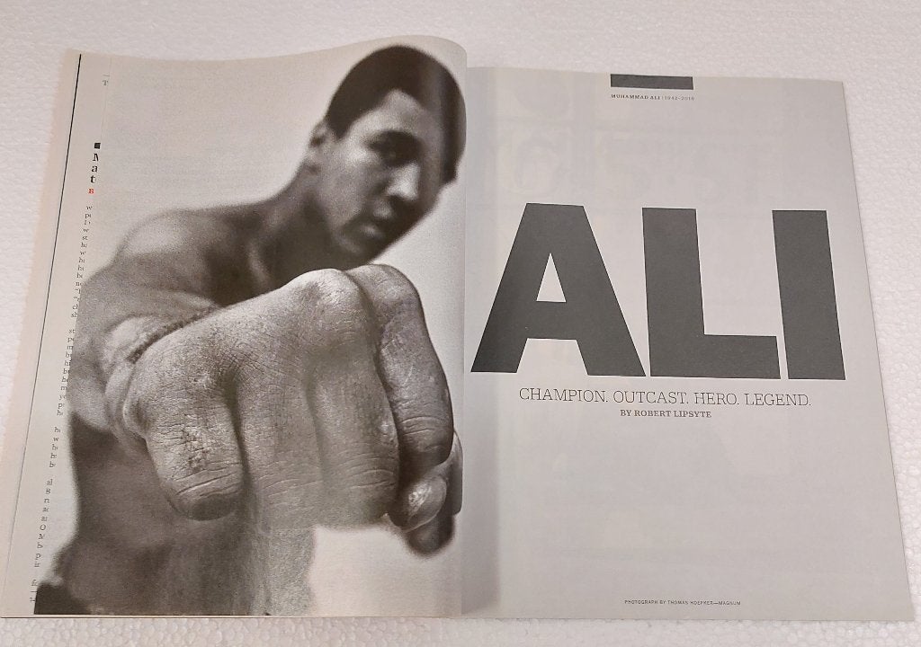 Muhammad Ali TIME MAGAZINE 2016 Tijdschrift Beatles, Time, Ophalen of Verzenden, NvT, Boek, Tijdschrift of Artikel