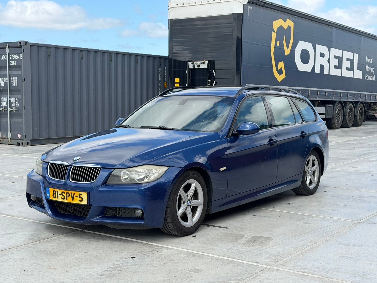 BMW e91 320d |M-pakket|Handbak|Pano|, Achterwielaandrijving, 1995 cc, 4 cilinders, Blauw