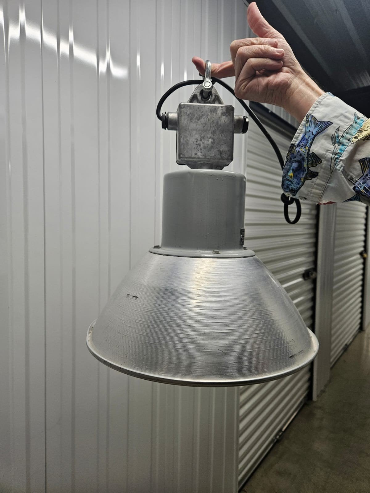Hanglamp industriële look., Ophalen, Zo goed als nieuw