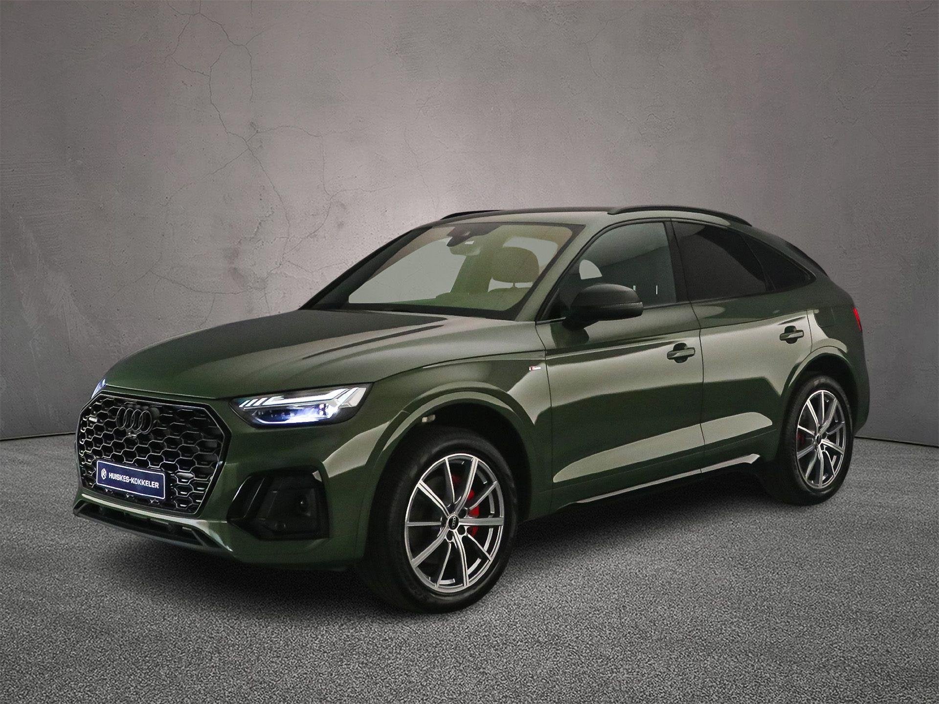 Audi Q5 Sportback 2.0 TFSI e-hybrid quattro S edition | Trek, Stof, Gebruikt, 4 cilinders, 150 min