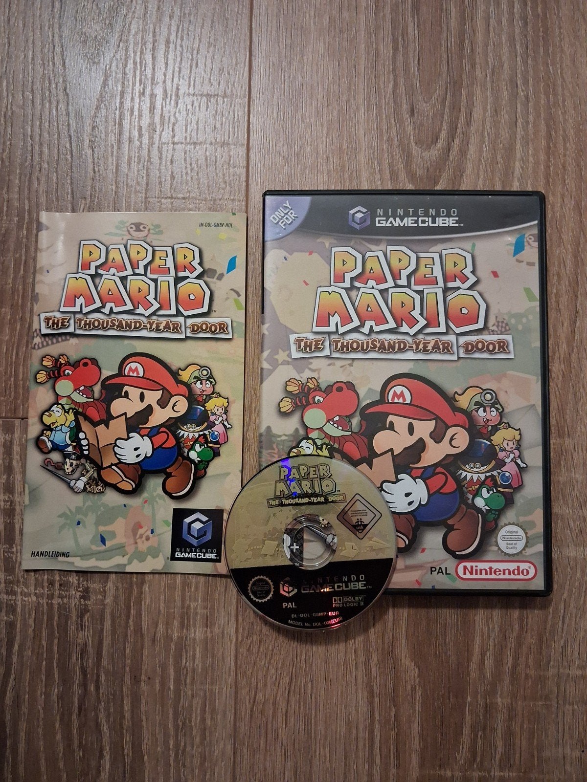 Paper Mario: The Thousand-Year Door (GameCube), Spelcomputers en Games, Games | Nintendo GameCube, Gebruikt, 1 speler, Ophalen of Verzenden
