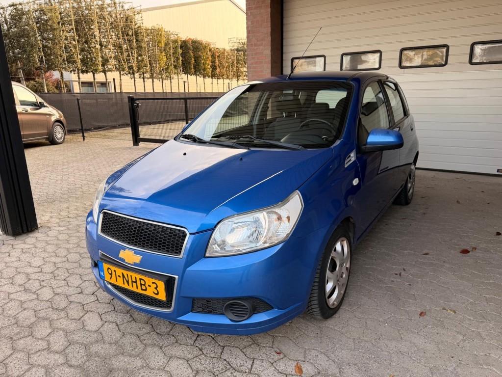 Chevrolet AVEO 1.2-16V 5-DRS airco trekhaak APK 6-2027, Voorwielaandrijving, 4 cilinders, Origineel Nederlands, Bedrijf