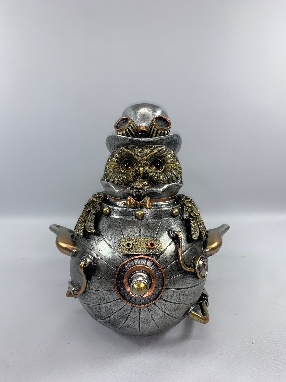 Steampunk Uil - Decoratie - Shabella-deco, Shabella, Nieuw, Ophalen of Verzenden, Shabelladeco@outlook.com
