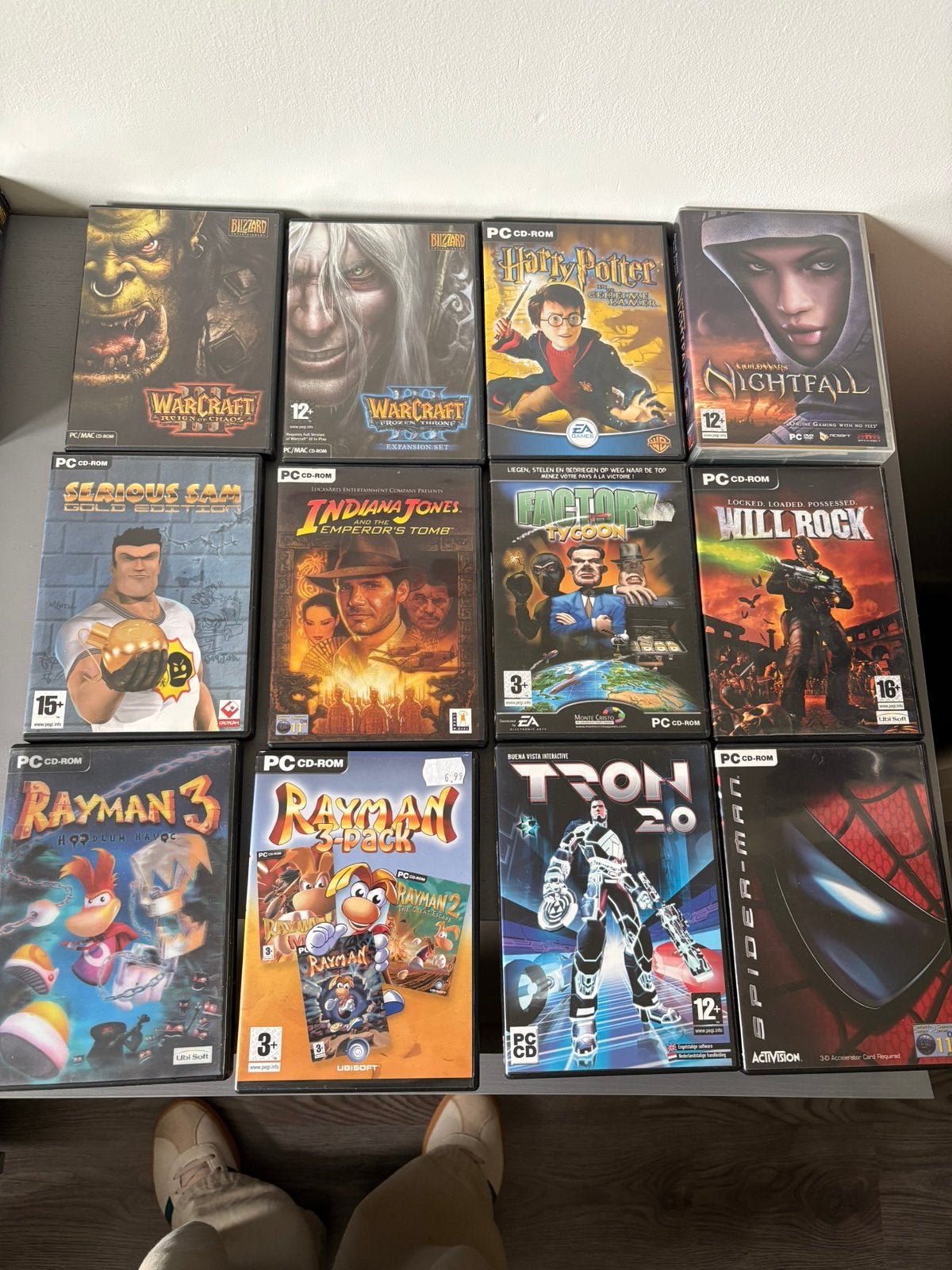 Diverse PC games, 1 speler, Ophalen of Verzenden, Zo goed als nieuw, Vanaf 3 jaar