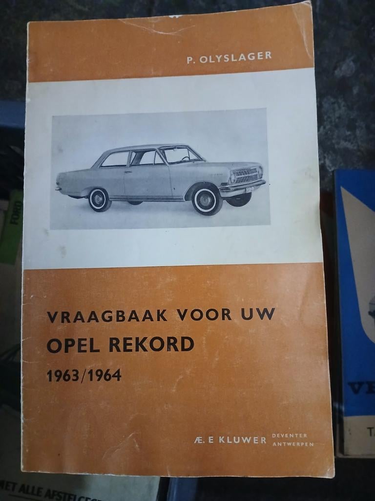 Opel rekord 1963 64 vraagbaak, Auto diversen, Ophalen of Verzenden