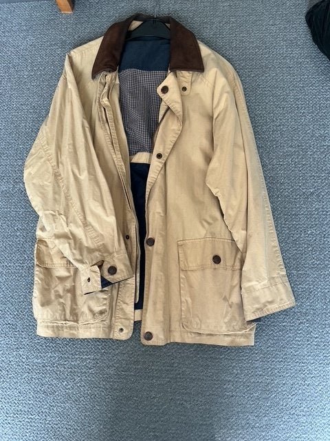 Brixon herenjas maat 48 (valt ruim), mooie kwaliteit, Kleding | Heren, Maat 48/50 (M), Beige, Ophalen of Verzenden, Zo goed als nieuw