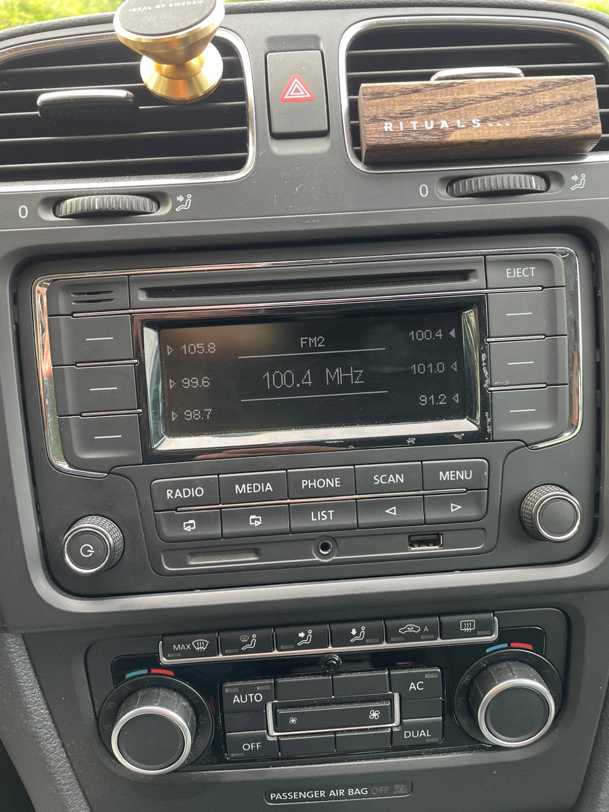 Volkswagen Golf 6 RCD 330 Plus Radio Navigatie, Ophalen of Verzenden, Gebruikt