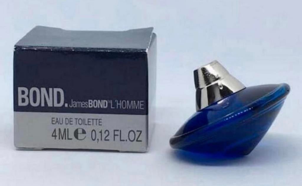 Parfum miniatuur James Bond 4 ml eau de toilette, Verzamelen, Ophalen of Verzenden, Nieuw, Miniatuur, Gevuld