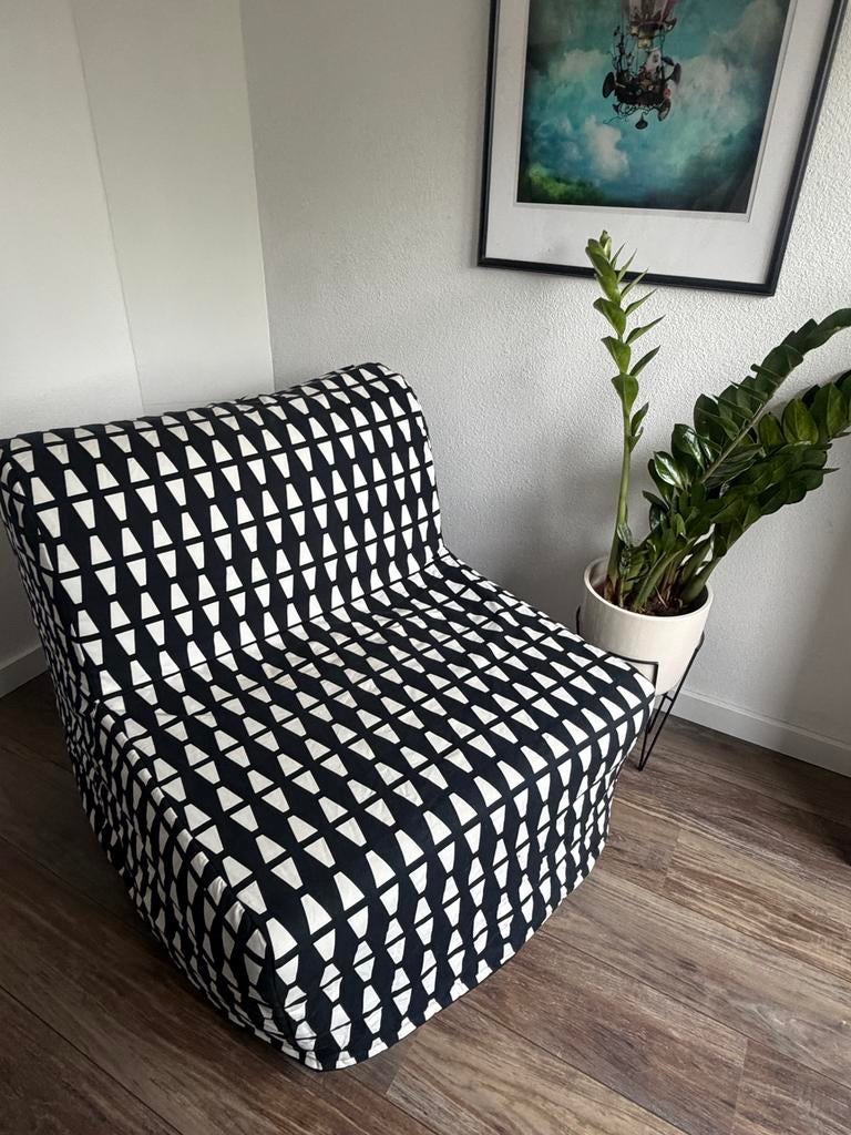 LYCKSELE  Slaapfauteuil - compact sleeping chair, Ophalen, Eenpersoons, 190 cm of minder, Zo goed als nieuw