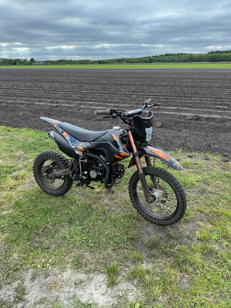 Pitbike 140cc, Gebruikt, 4 versnellingen, Ophalen, 140 cc
