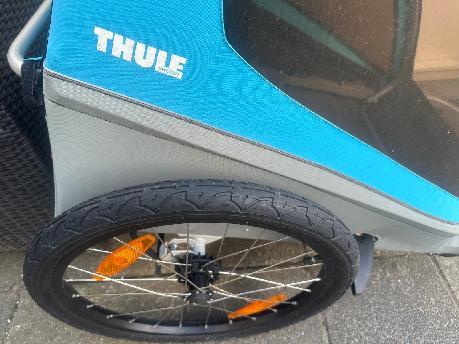 Thule fietskar, Ophalen, Zo goed als nieuw, Kinderkar, Minder dan 20 kg