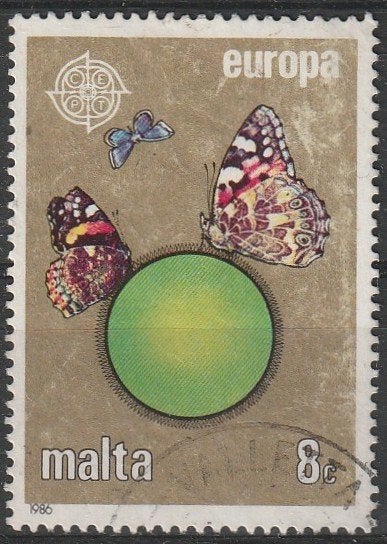 4779. Malta 746 gest. Europa, Ophalen of Verzenden, Malta, Gestempeld
