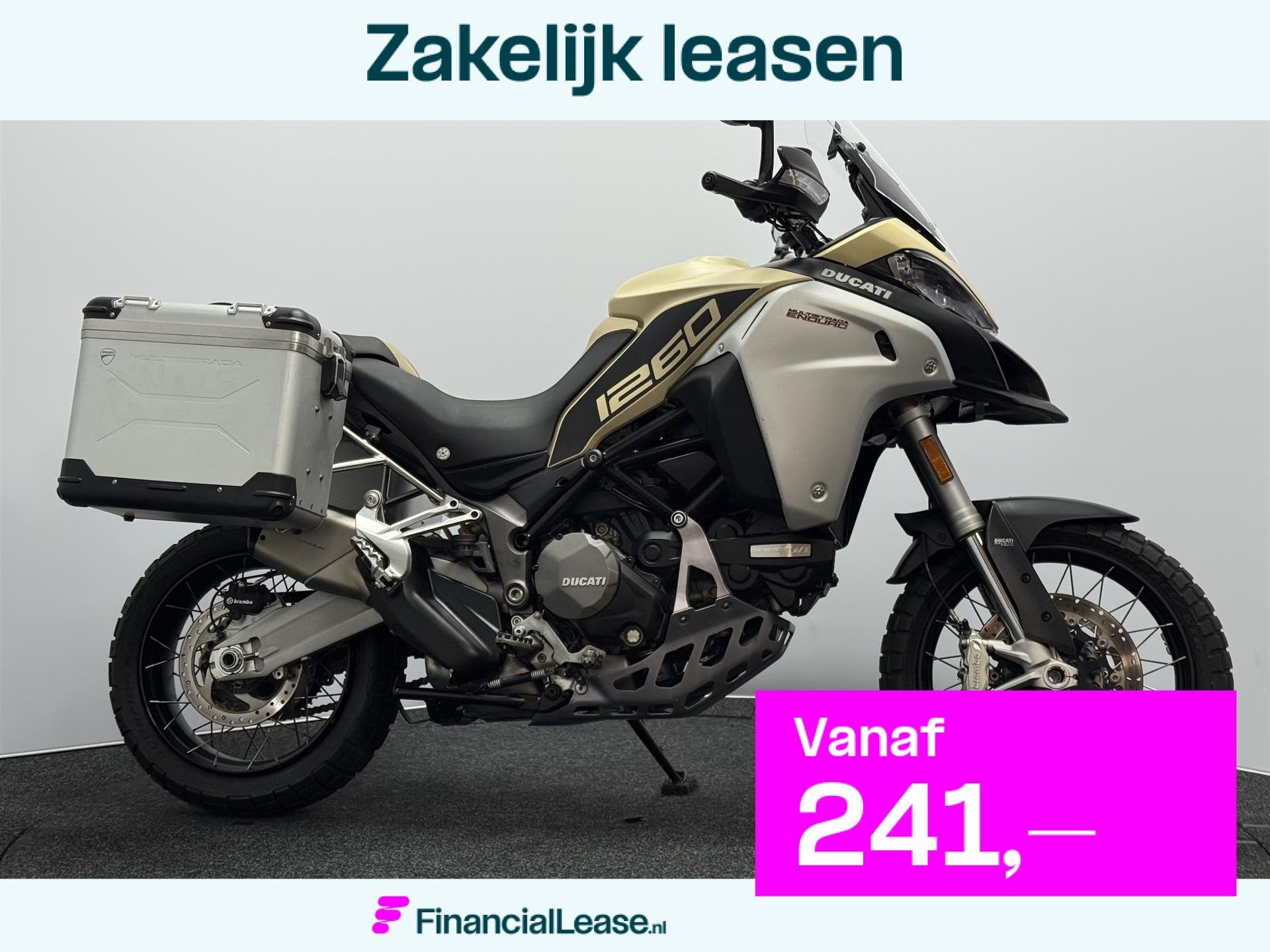 Ducati Multistrada 1260 ENDURO, Motoren, Motoren | Ducati, Bedrijf, Toermotor, Handvatverwarming, Meer dan 35 kW