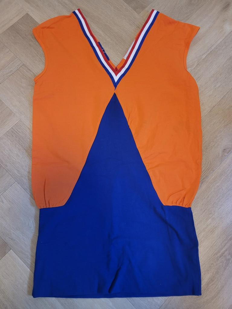 Oranje jurk - koningsdag - WK - EK - bavaria, Maat 38/40 (M), Oranje, Ophalen of Verzenden, Zo goed als nieuw