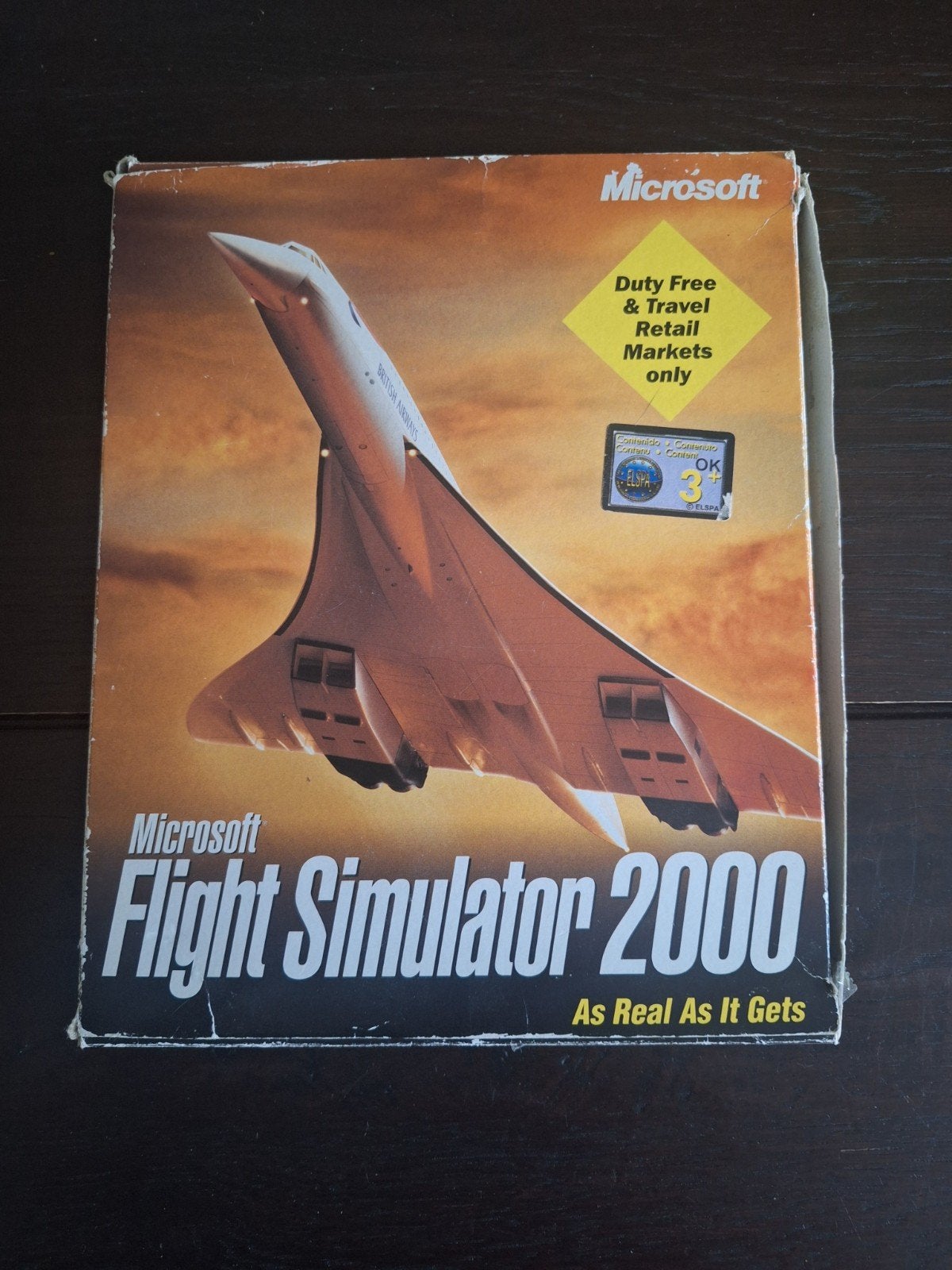 Microsoft Flight Simulator 2000 - Compleet met handleiding, Spelcomputers en Games, Ophalen of Verzenden, Zo goed als nieuw, Simulatie
