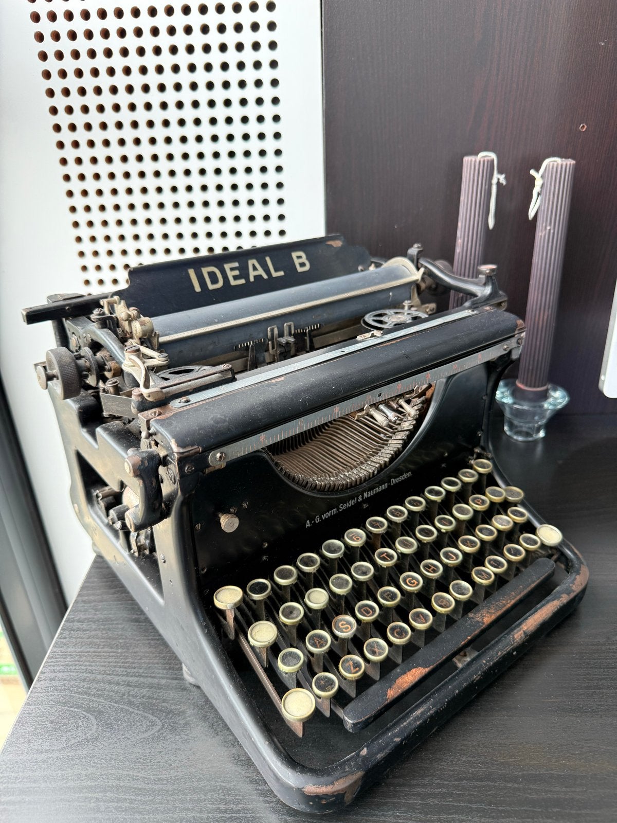 Vintage typemachine, Diversen, Typemachines, Ophalen