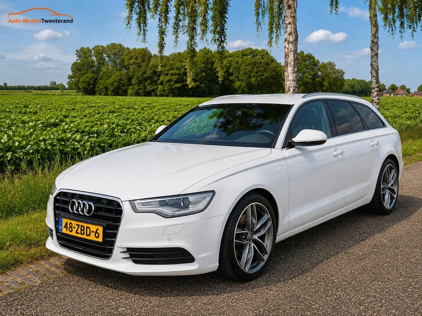 Audi A6 2.0 Tfsi Avant Business edition, Auto's, Audi, Bedrijf, A6, Benzine, A, Stationwagon, Automaat, Origineel Nederlands, Wit