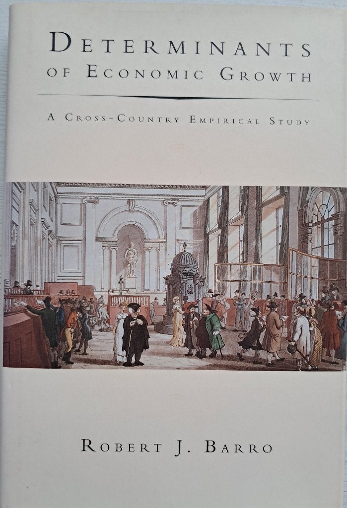 Determinants of Economic Growth | Robert J. Barro | 1997, Ophalen of Verzenden, Zo goed als nieuw, Economie en Marketing, Robert J. Barro