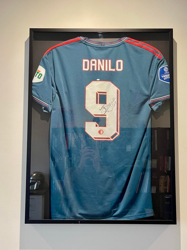 Feyenoord wedstrijdshirt 22/23 Danilo - MatchWornShirt, Verzamelen, Sportartikelen en Voetbal, Ophalen of Verzenden, Gebruikt