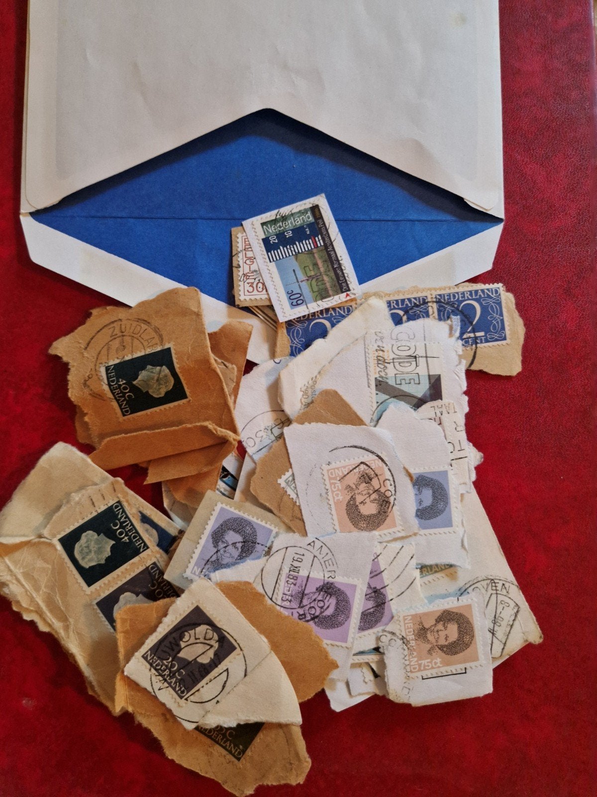 enveloppe met zegels Nederland, Ophalen of Verzenden, Buitenland