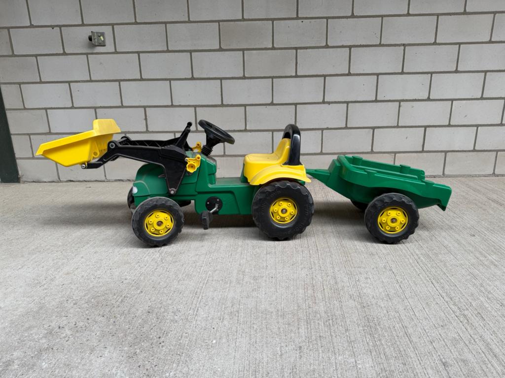 John Deere traptractor, Ophalen, Gebruikt