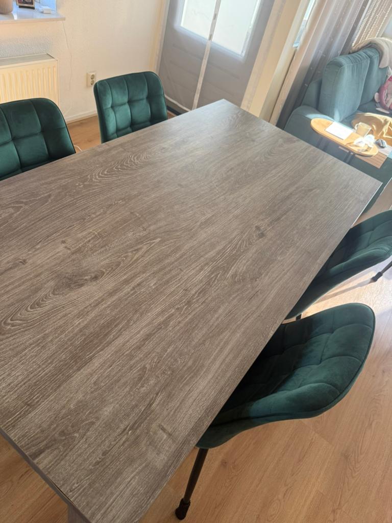 Eettafel 90/170, Huis en Inrichting, Tafels | Eettafels, Gebruikt, 150 tot 200 cm, Rechthoekig, 50 tot 100 cm